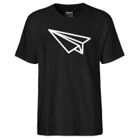 Herren T-Shirt Papierflieger Flieger Größe S-3XL