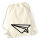 Turnbeutel Papierflieger Flieger 12 Liter