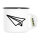 Emaille Tasse Papierflieger Flieger 300ml Vintage Emaille Becher