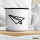Emaille Tasse Papierflieger Flieger 300ml Vintage Emaille Becher
