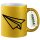 Glitzertasse Papierflieger Flieger 330ml