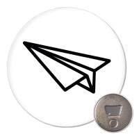 Magnet Papierflieger Flieger 59mm Kühlschrankmagnet...