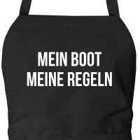 Schürze Mein Boot meine Regeln Segeln