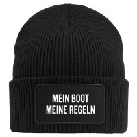 Beanie Mein Boot meine Regeln Segeln