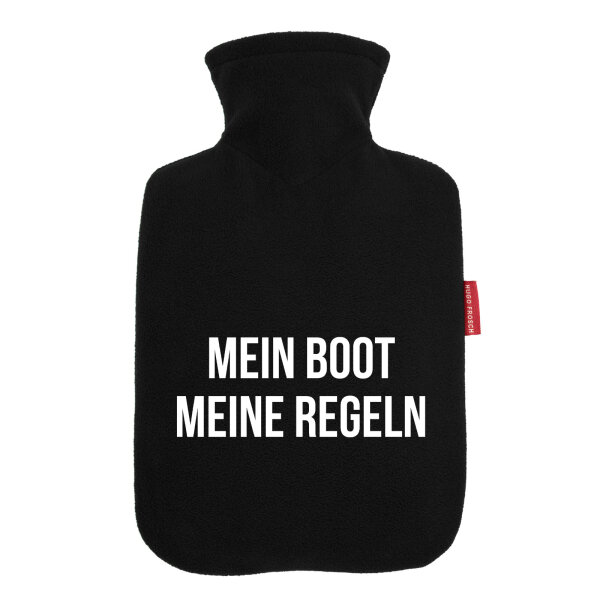 Wärmflasche Mein Boot meine Regeln Segeln