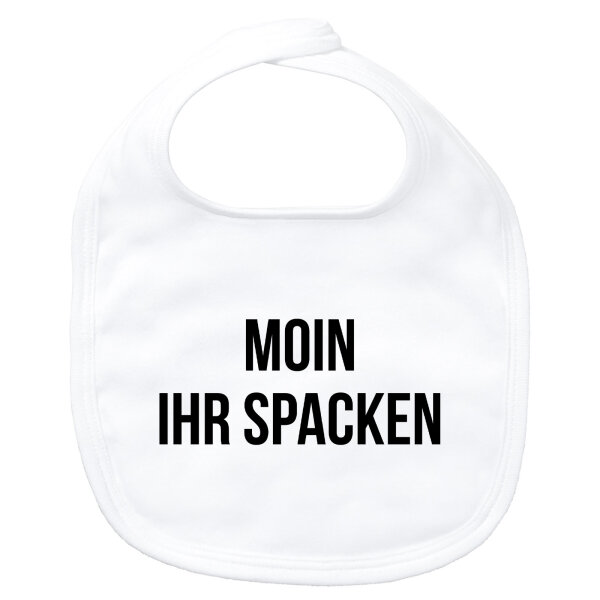 Baby Lätzchen Moin ihr Spacken Spruch