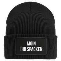 Beanie Moin ihr Spacken Spruch