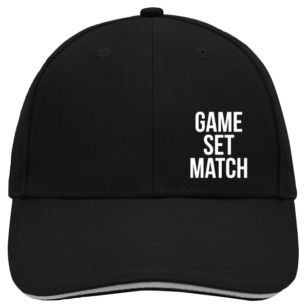 Cappy Mütze Game set match Tennis