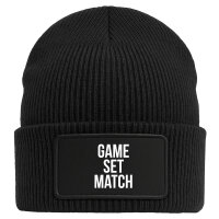 Beanie Game set match Tennis