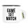 Emaille Tasse Game set match Tennis 300ml Vintage Emaille Becher