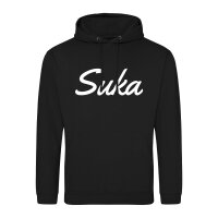 Unisex Hoodie Suka russisch Schriftzug Größe...