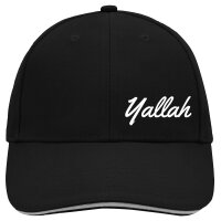 Cappy Mütze Yallah arabisch Schriftzug