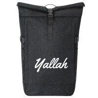 Kurierrucksack Yallah arabisch Schriftzug 30-44 Liter...