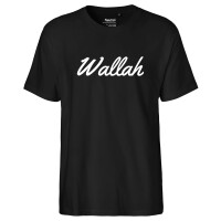 Herren T-Shirt Wallah arabisch Schriftzug...