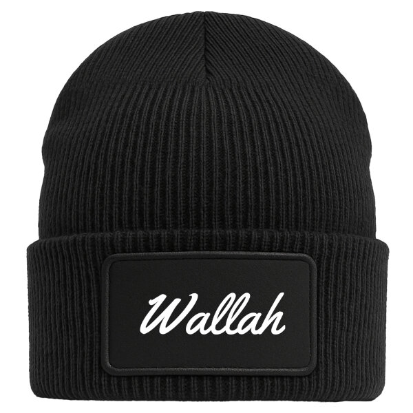 Beanie Wallah arabisch Schriftzug