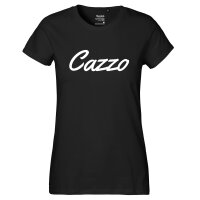 Damen T-Shirt Cazzo italienisch Schriftzug...