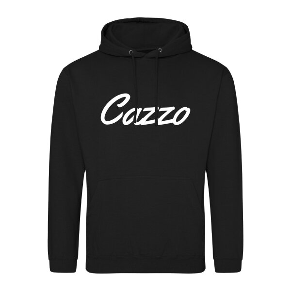 Unisex Hoodie Cazzo italienisch Schriftzug Größe S-3XL