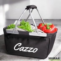 Einkaufskorb Cazzo italienisch Schriftzug 20 Liter...