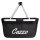 Einkaufskorb Cazzo italienisch Schriftzug 20 Liter Tragekorb Black