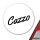 Aufkleber Cazzo italienisch Schriftzug 10cm Sticker