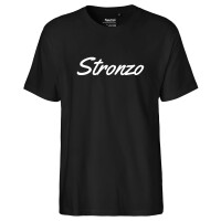 Herren T-Shirt Stronzo italienisch Schriftzug...