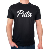 Herren T-Shirt Puta spanisch Schriftzug Größe...