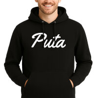 Unisex Hoodie Puta spanisch Schriftzug Größe...