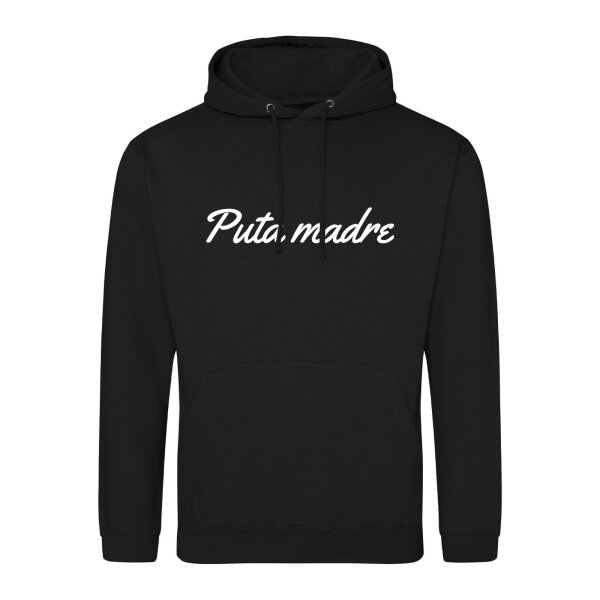 Unisex Hoodie Puta madre spanisch Schriftzug Größe S-3XL