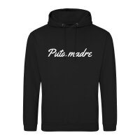 Unisex Hoodie Puta madre spanisch Schriftzug...