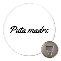 Magnet Puta madre spanisch Schriftzug 59mm Kühlschrankmagnet Flaschenöffner