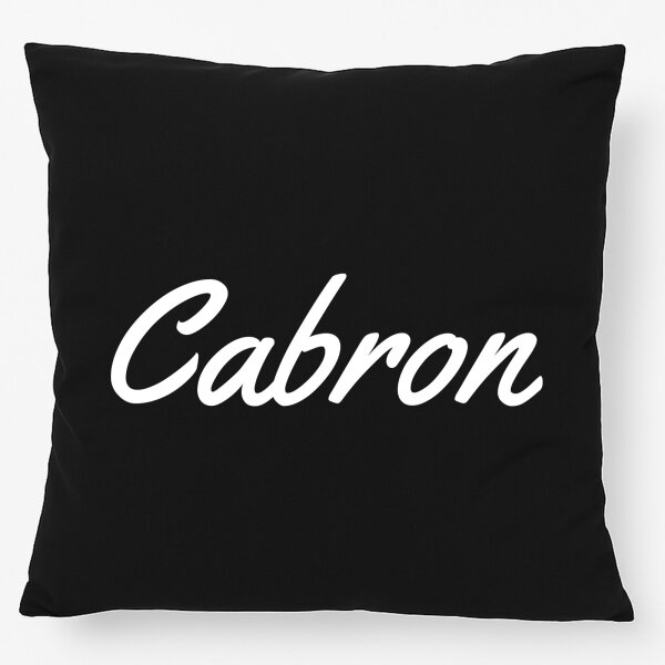Kissen Cabron spanisch Schriftzug 40x40cm