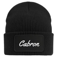 Beanie Cabron spanisch Schriftzug