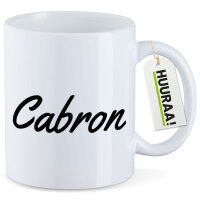 Kaffeetasse Cabron spanisch Schriftzug 330ml