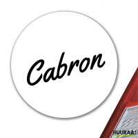 Aufkleber Cabron spanisch Schriftzug 10cm Sticker