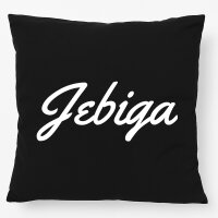 Kissen Jebiga Balkan Schriftzug 40x40cm