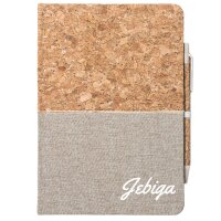 Notizbuch Jebiga Balkan Schriftzug 80 Blatt inkl. Kugelschreiber