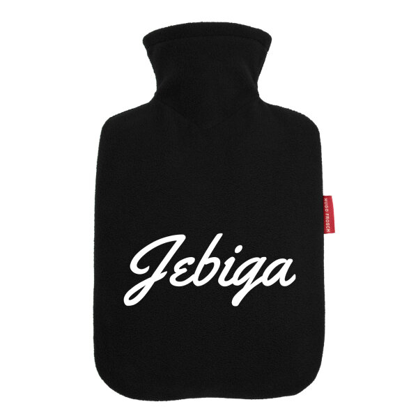 Wärmflasche Jebiga Balkan Schriftzug