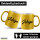 Glitzertasse Jebiga Balkan Schriftzug 330ml