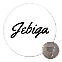 Magnet Jebiga Balkan Schriftzug 59mm Kühlschrankmagnet Flaschenöffner