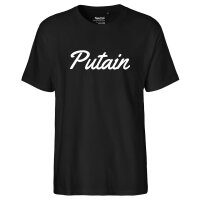 Herren T-Shirt Putain französisch Schriftzug...