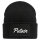 Beanie Putain französisch Schriftzug Black Mütze