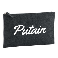 Kulturbeutel Putain französisch Schriftzug 1 Liter...