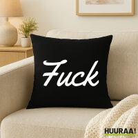 Kissen Fuck englisch Schriftzug 40x40cm