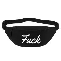 Bauchtasche Fuck englisch Schriftzug 2,5 Liter Black...
