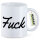Kaffeetasse Fuck englisch Schriftzug 330ml