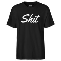 Herren T-Shirt Shit englisch Schriftzug Größe...