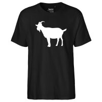 Herren T-Shirt Ziege Silhouette Größe S-3XL