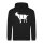 Unisex Hoodie Ziege Silhouette Größe S-3XL
