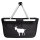 Einkaufskorb Ziege Silhouette 20 Liter Tragekorb Black