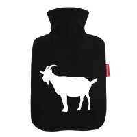 Wärmflasche Ziege Silhouette